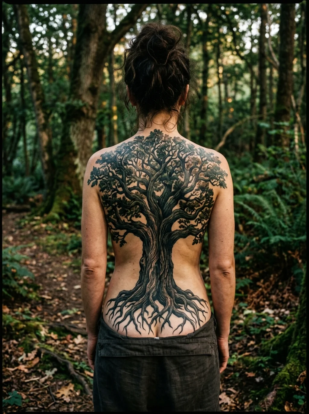 Oak Trees and Roots Standing in for the Man Who Raised You