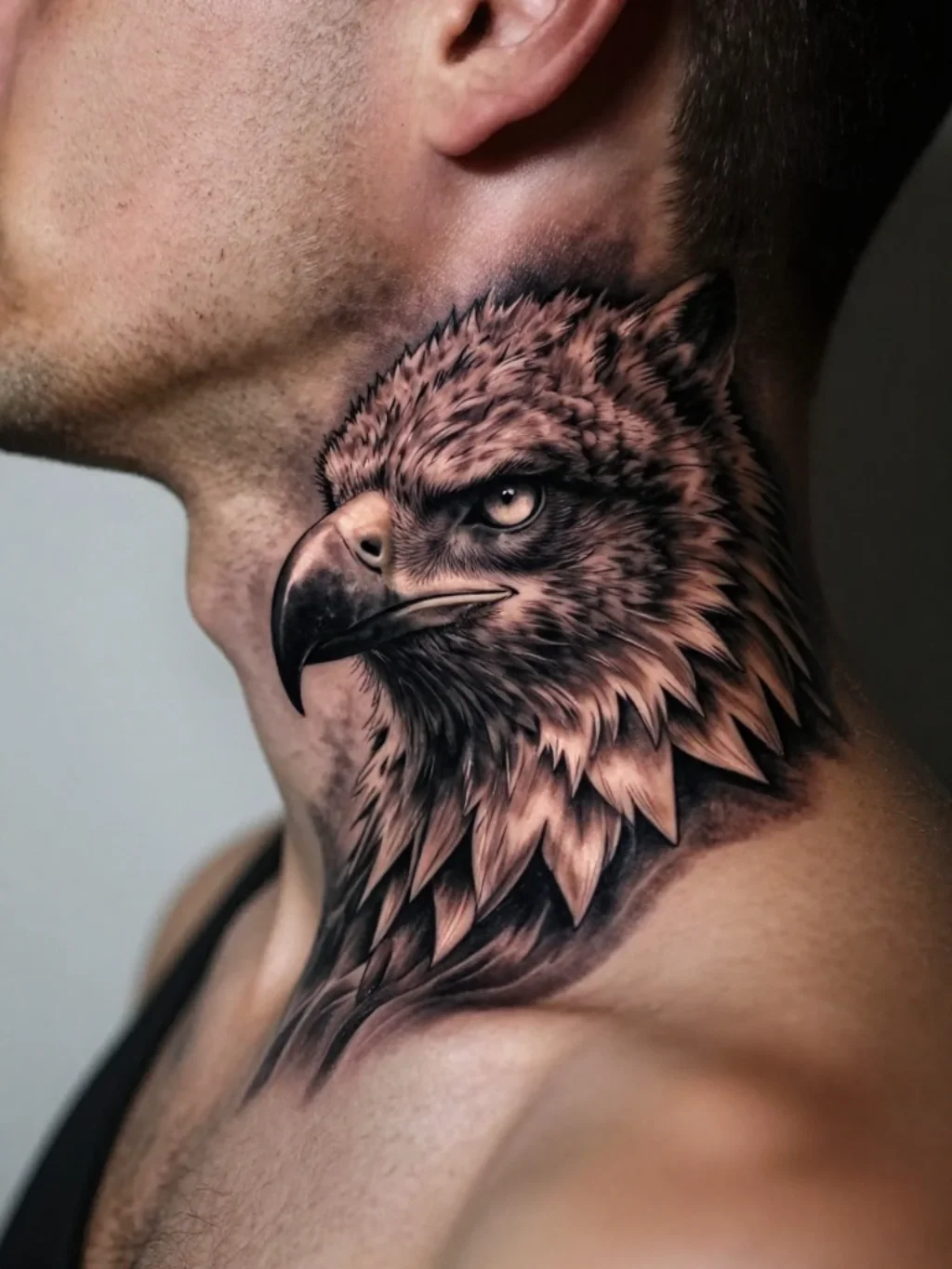 Realism Ink on the Neck That Makes People Stop and Look Twice