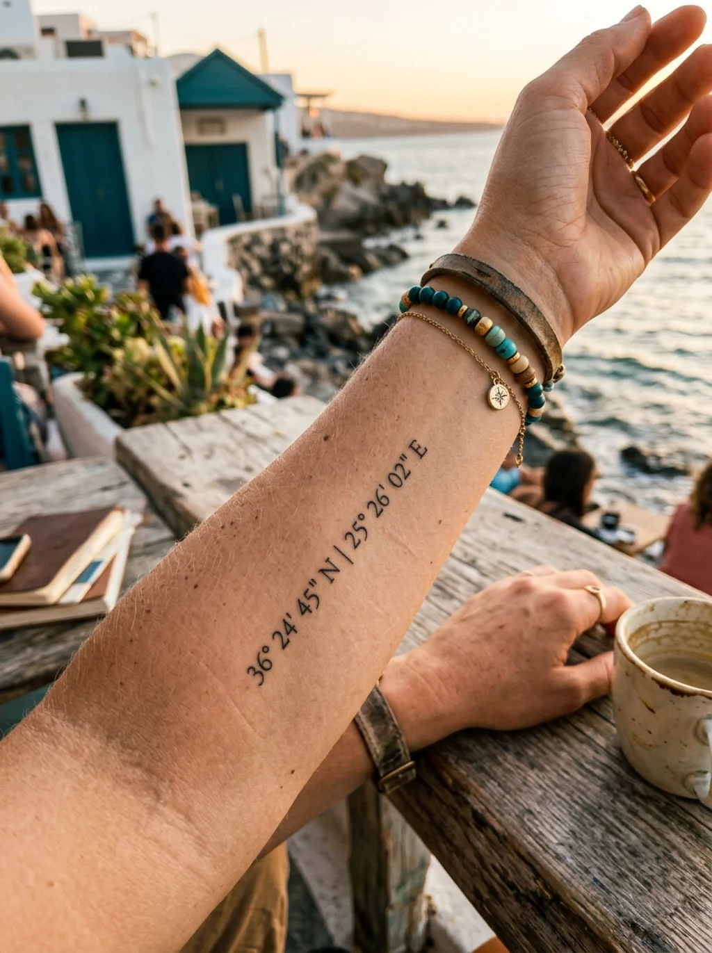 Coordinates on Skin Anchor You to a Place You'll Never Forget