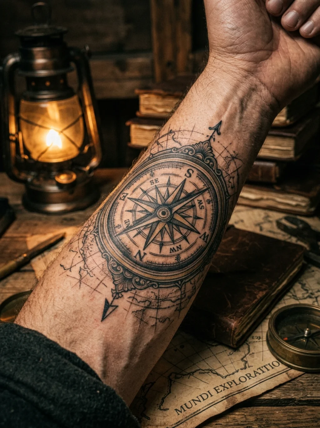 Compass Symbols Guiding You the Way He Once Did