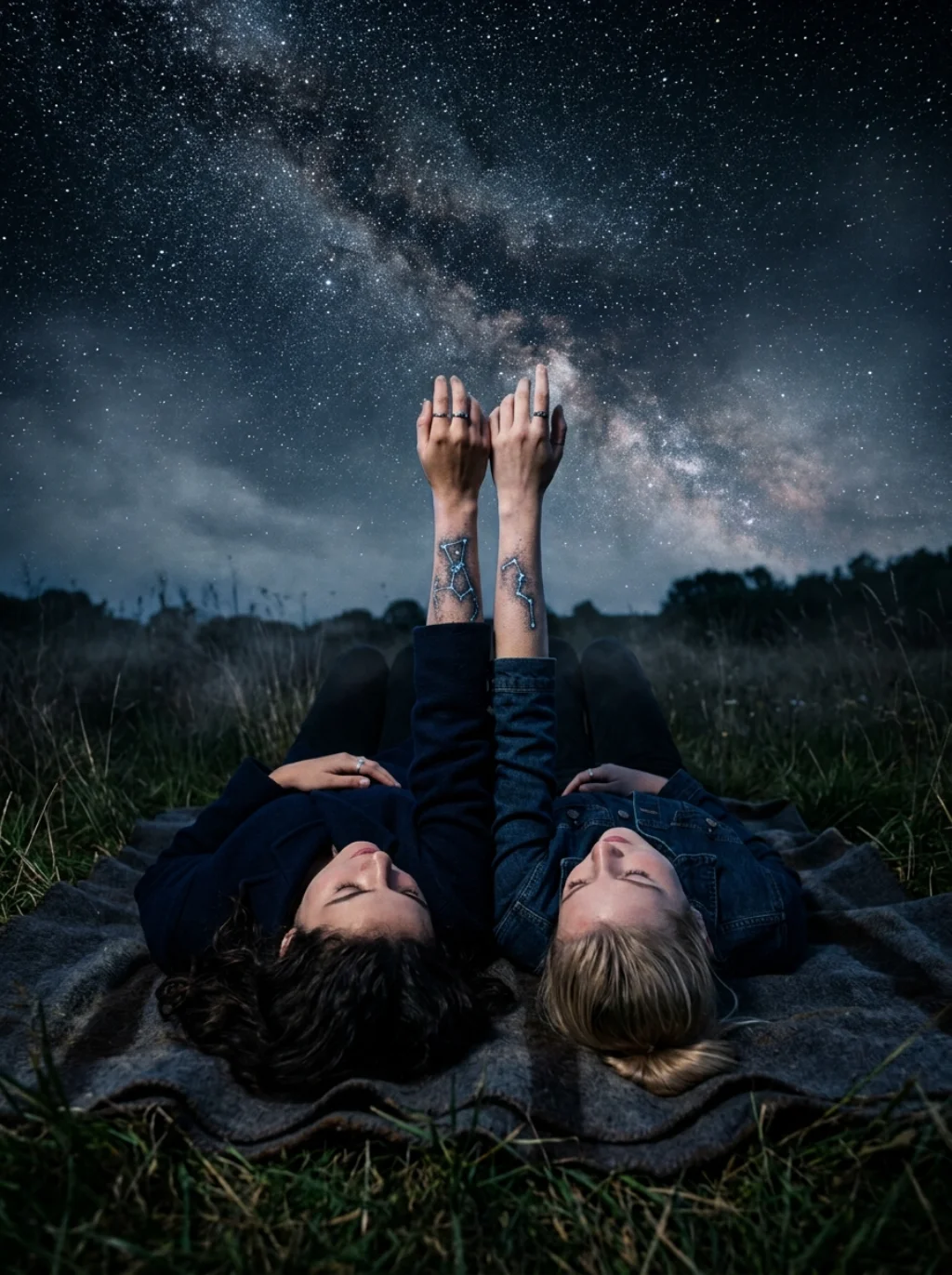 Constellations Connect Two Skins Under the Exact Same Childhood Sky