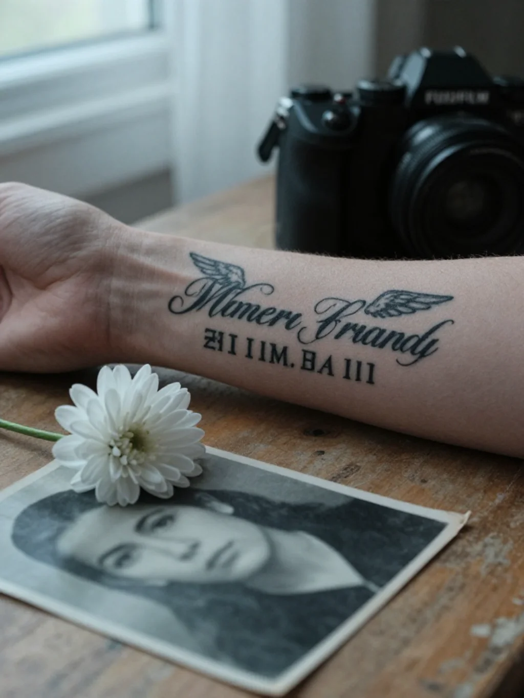 Mom Dad Memorial Tattoos That Keep a Lost Parent Forever Present