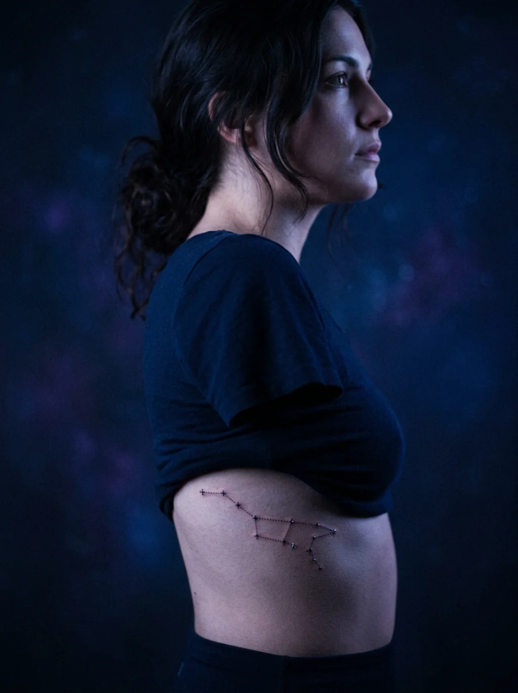 Constellations Etched Along the Ribs for Women Who Chase Stars