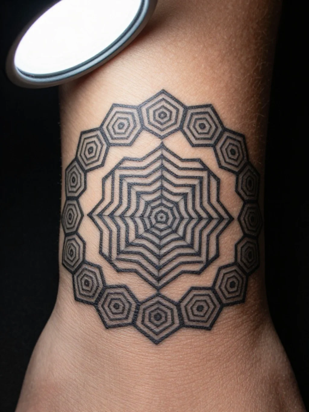 Geometric Wrist Bracelet Tattoos That Turn the Wrist Into Sacred Architecture