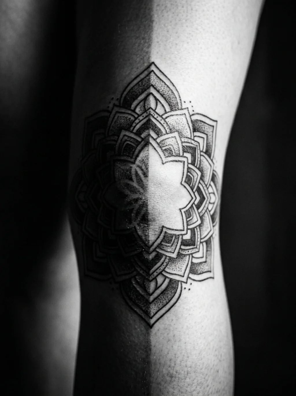 Inside Knee Framing Tattoos: Where Bold Art Meets Fragile Anatomy