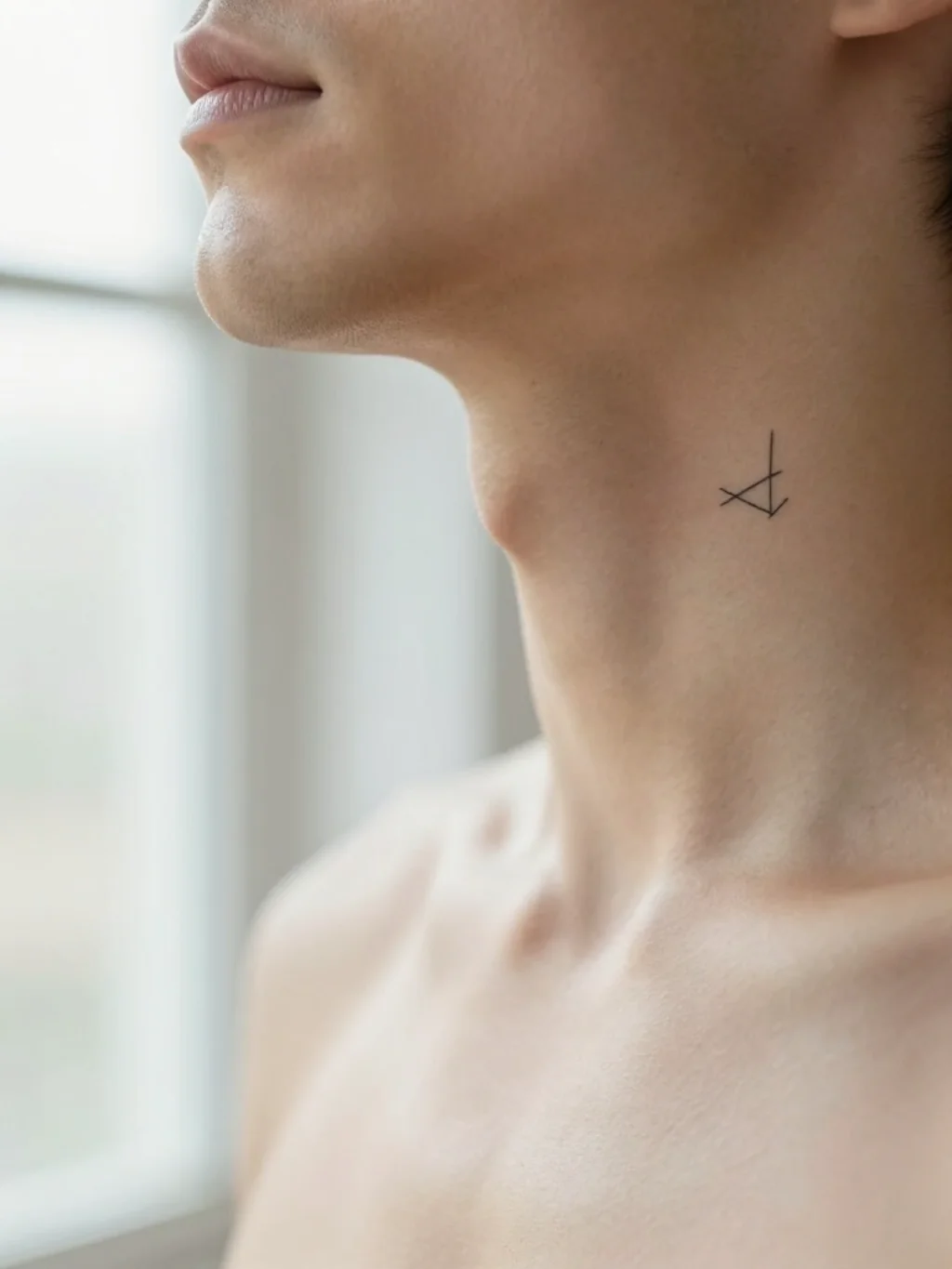 Minimalist Neck Tattoos That Whisper Louder Than Any Loud Design Could