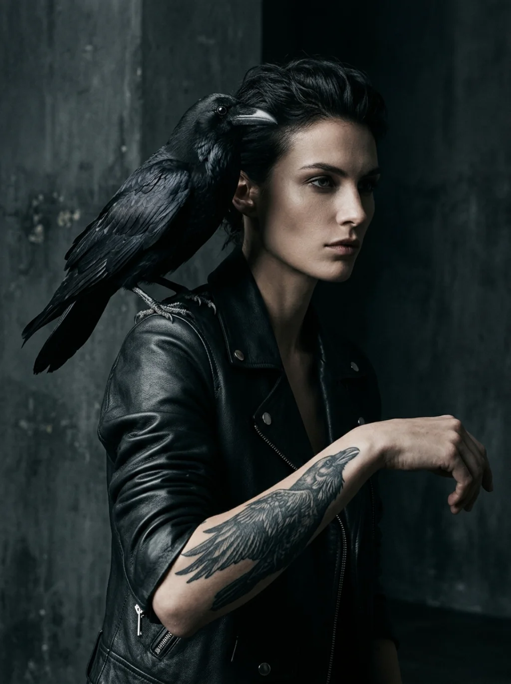 Raven Tattoos for Women Who Embrace Mystery Intelligence and Dark Beauty