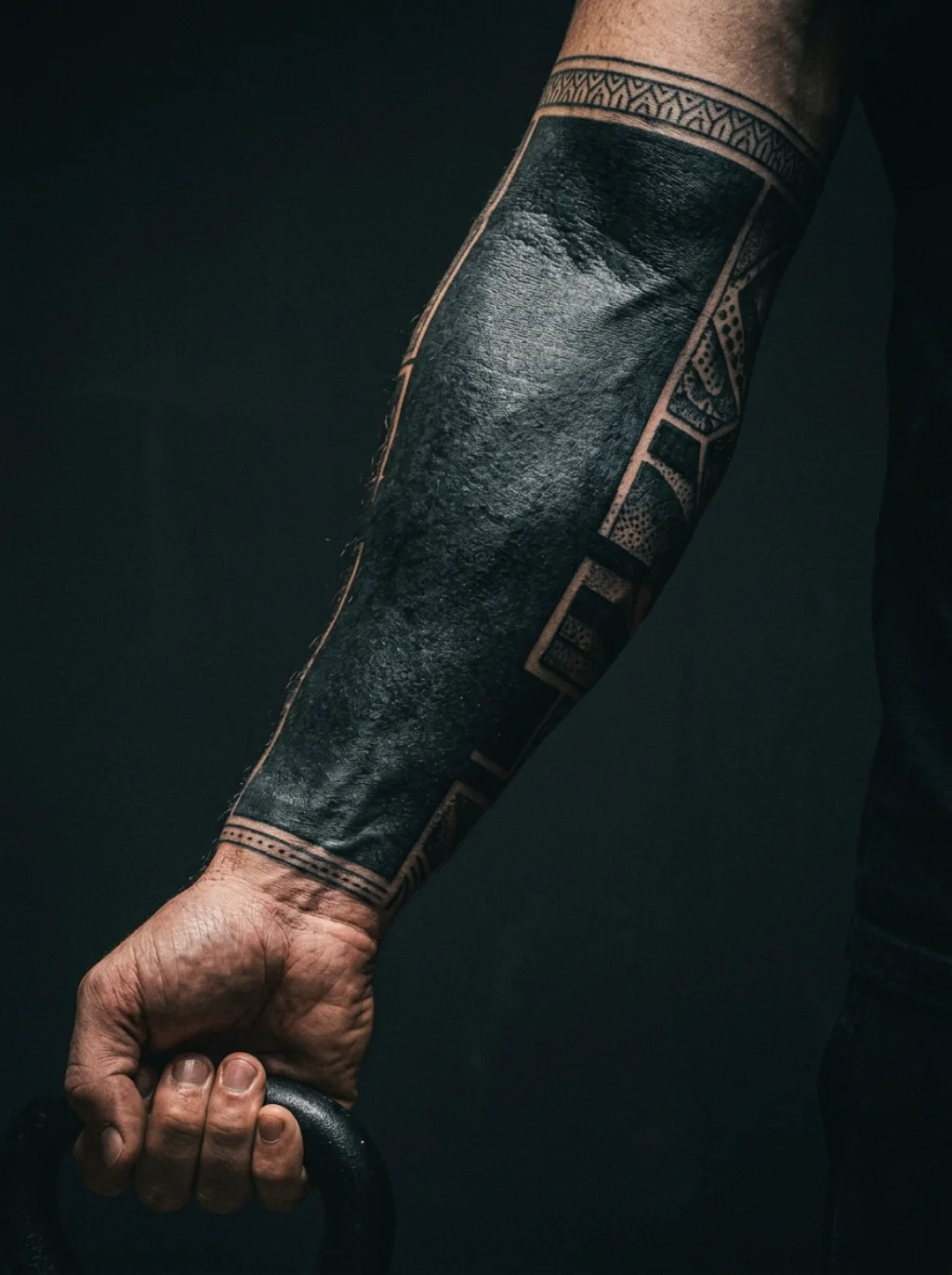 The Blackwork Texture Approach That Gives a Sleeve Its Visual Weight