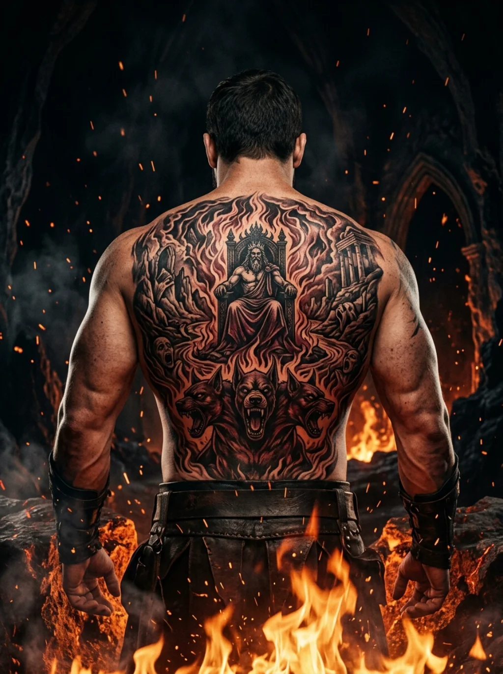 Hades Rules the Underworld in Darkness That Somehow Looks Divine on Skin