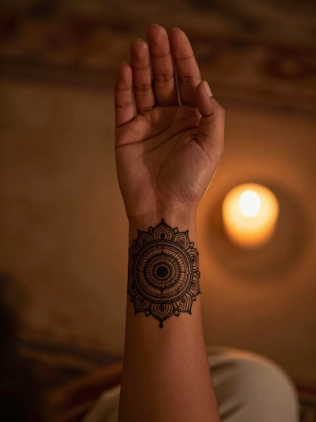 Mandala Wrist Bracelet Tattoos and the Meditative Circle That Never Closes