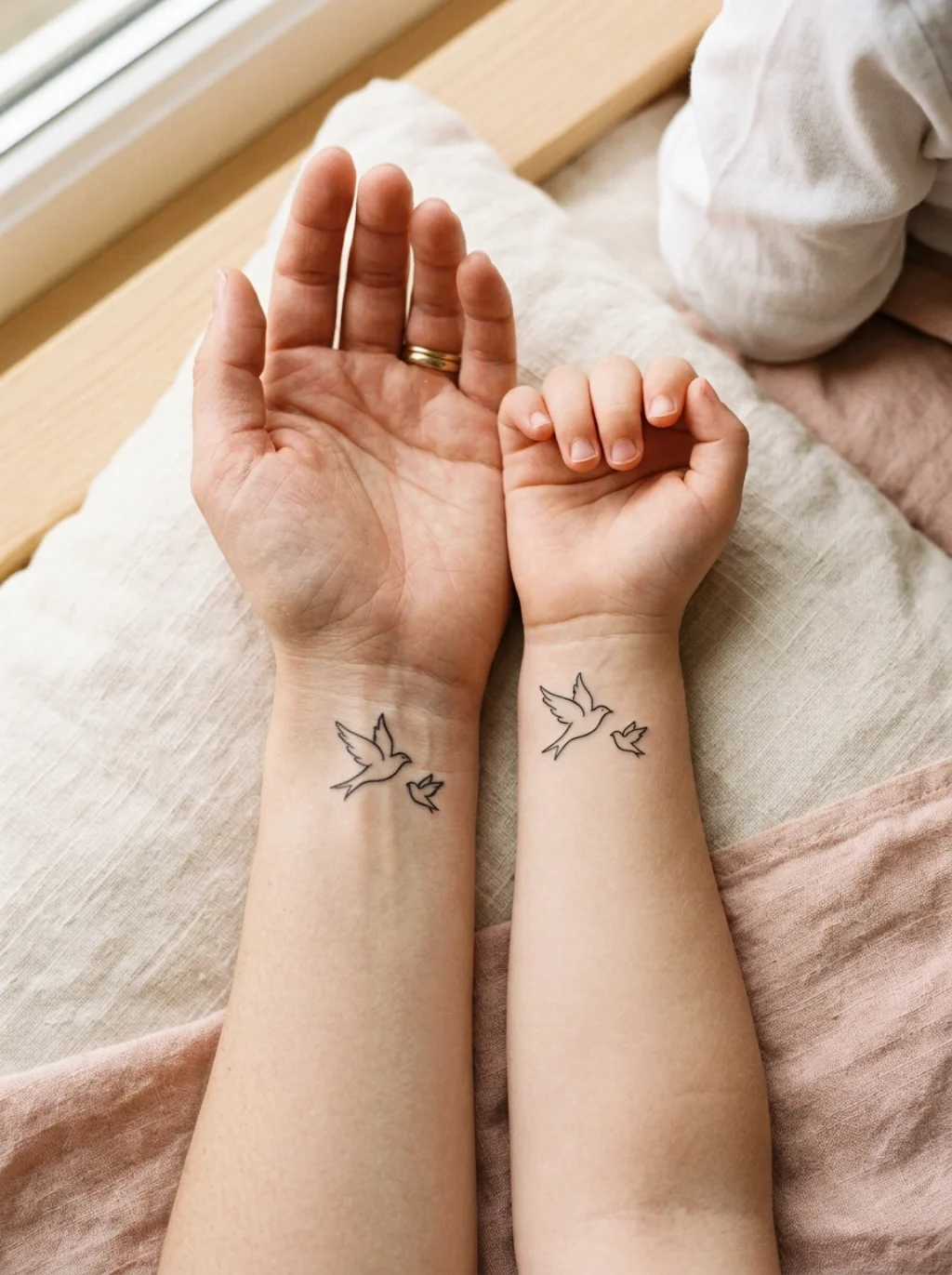 Matching Marks That Bind a Mother to Every Child She Raises
