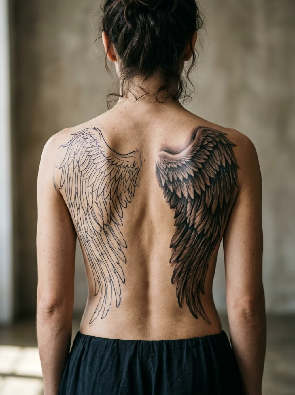 The Back Canvas: Why Angel Wings Tattoos Belong Exactly There