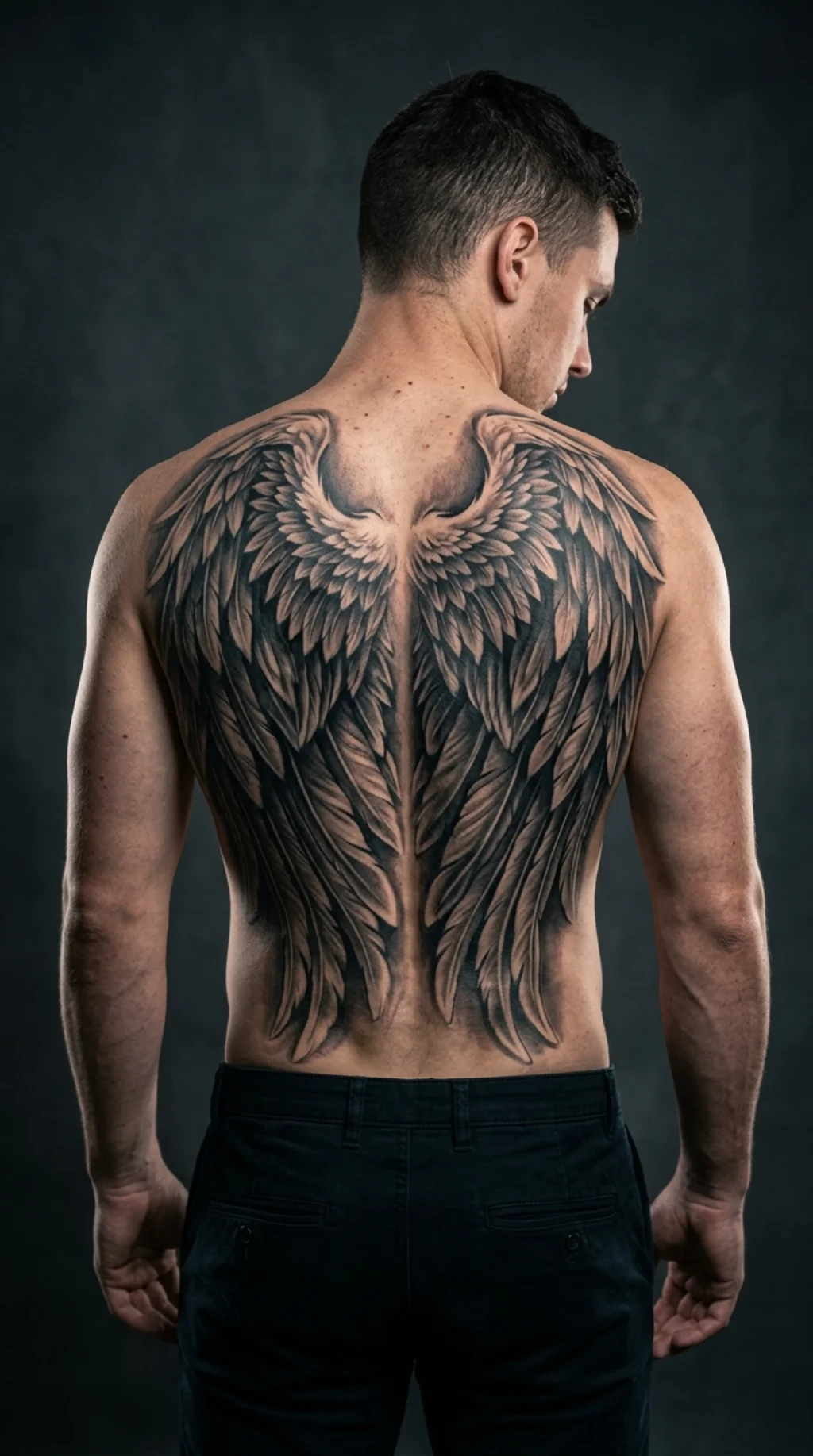 Full Back Angel Wings That Turn the Body Into a Sacred Masterpiece