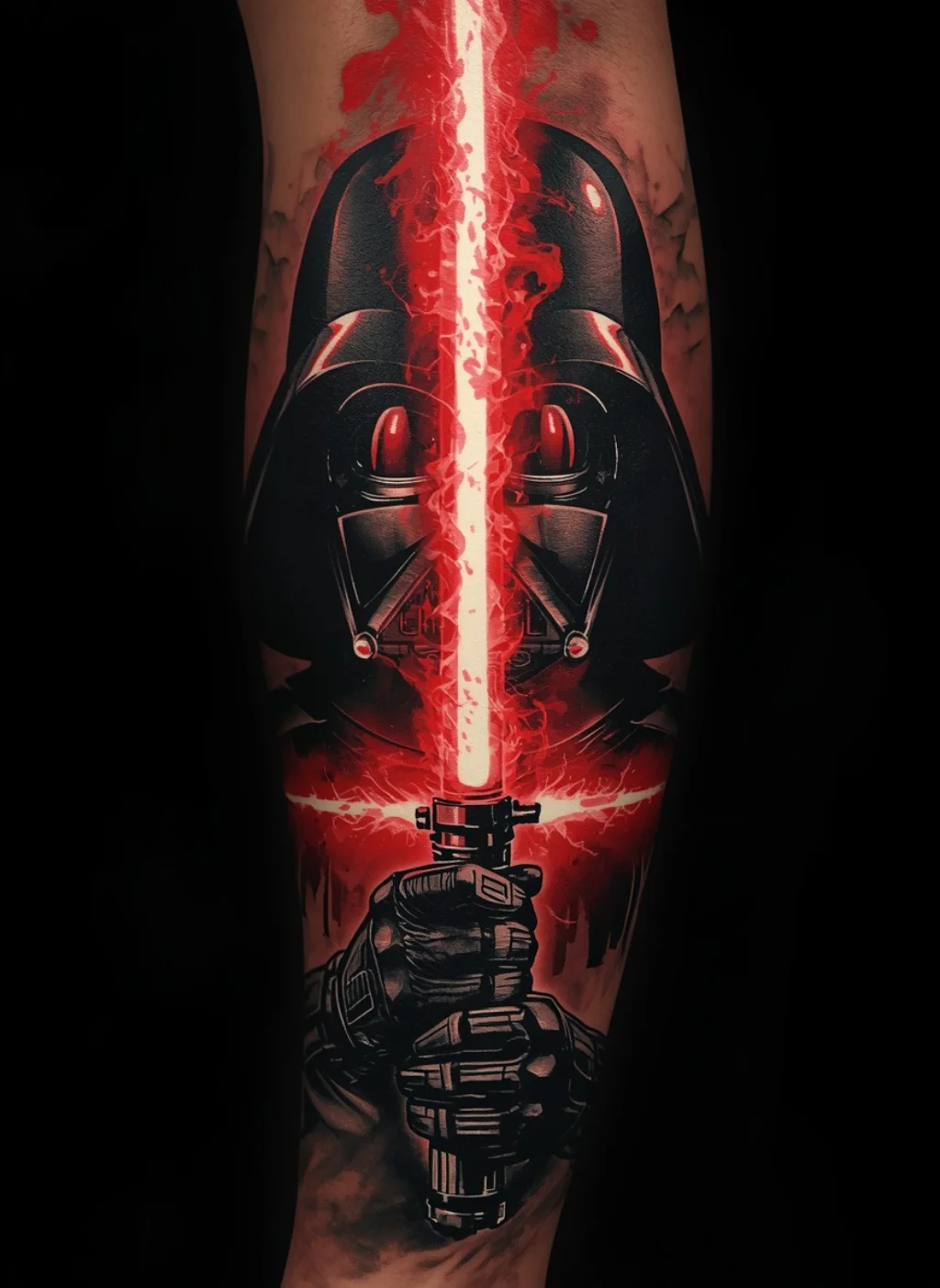 Red Saber Tattoos and the Seductive Power of Choosing the Dark Side