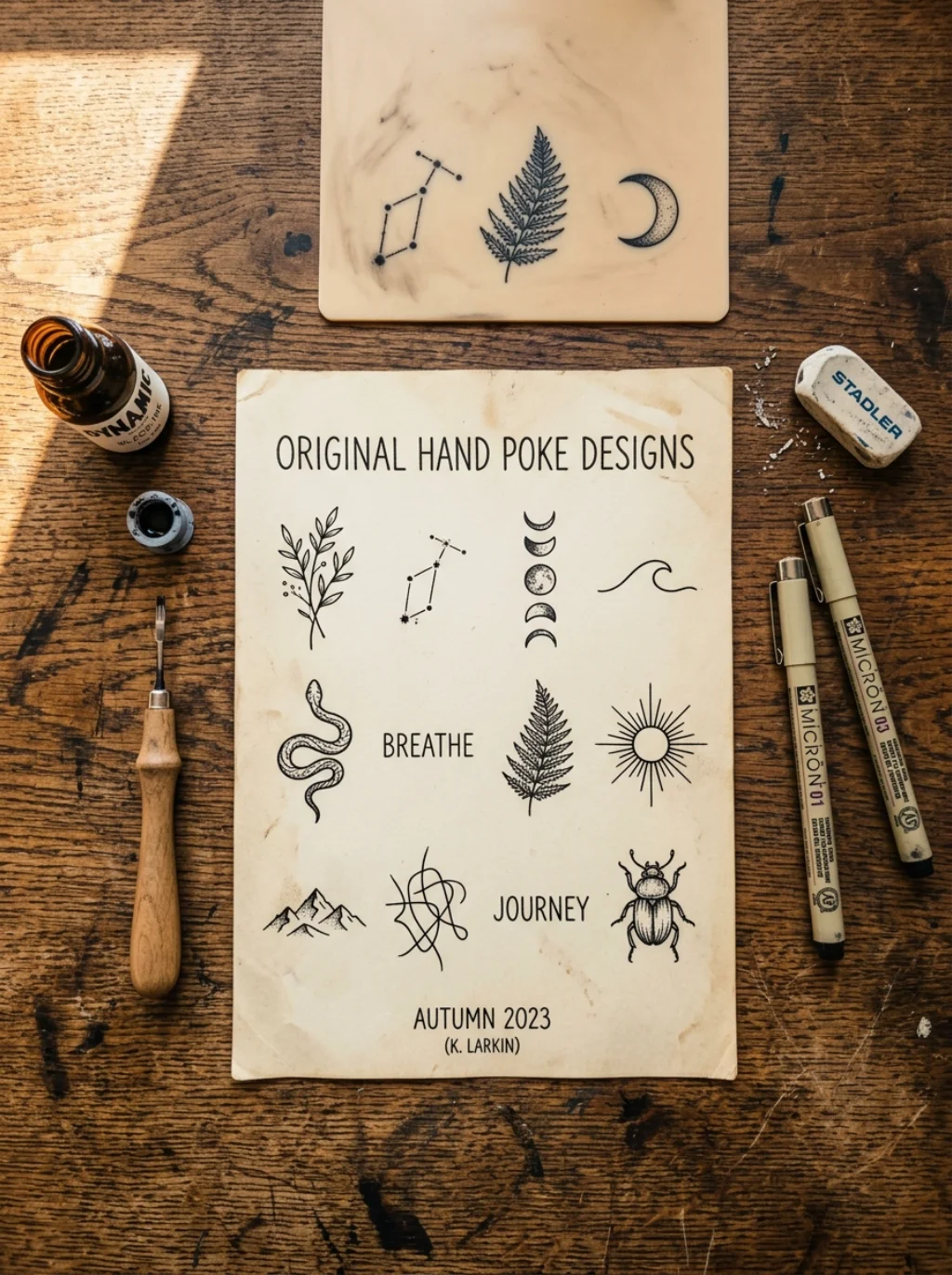 Stick and Poke Tattoo Designs That Work and Those That Absolutely Don't