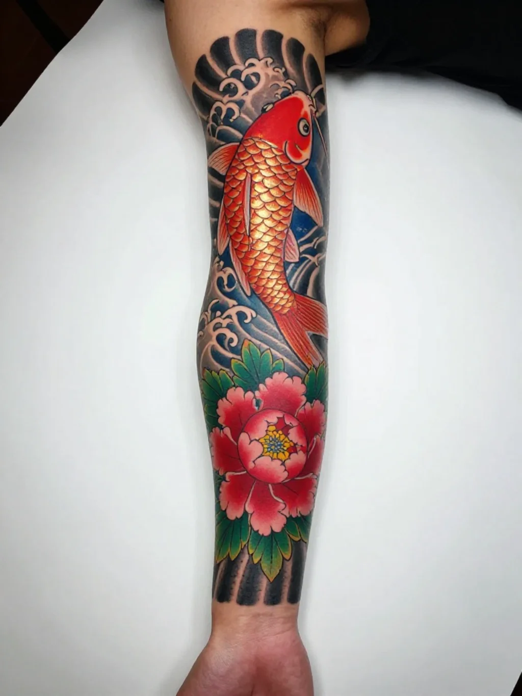 Koi Fish and Peony: The Pairing That Defines Japanese Tattoo Culture