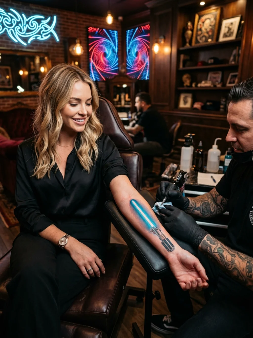 Celebrity Lightsaber Tattoos That Inspire Millions of Star Wars Fans