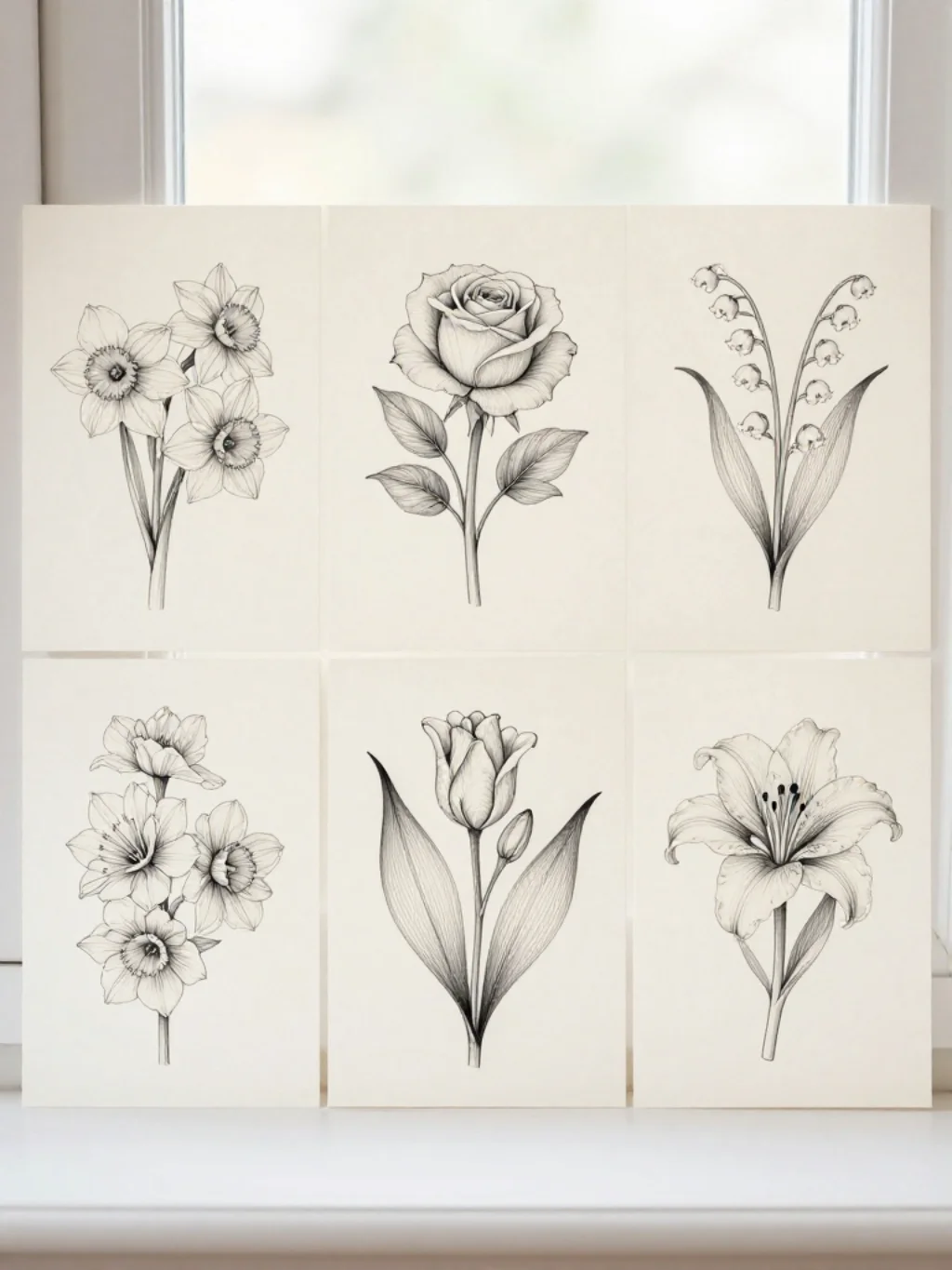 December Birth Flower Tattoos That Work as Multi Month Birth Flower Collections