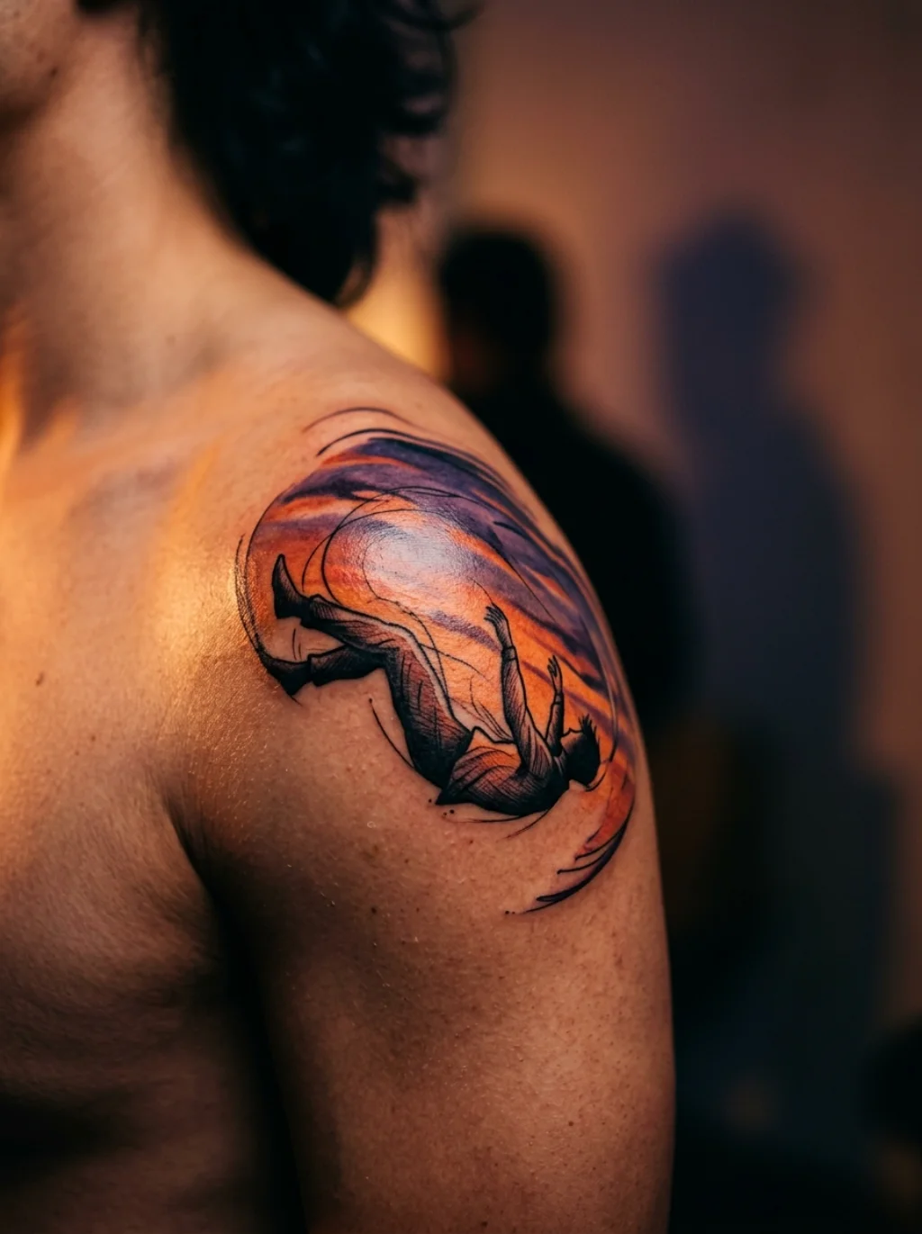 The Fall That Turned Into One of Ink's Boldest Symbols