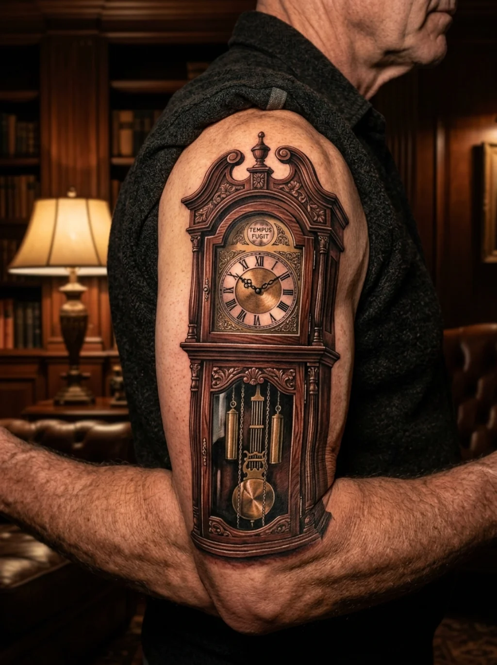 A Grandfather Clock Shrunk Down To Fit Beneath Your Sleeve