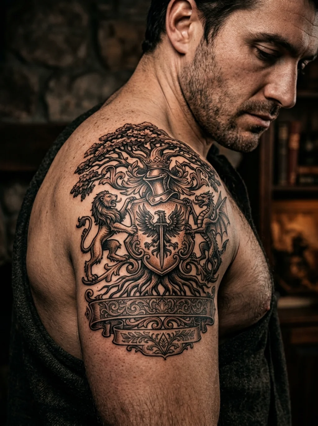 A Crest Design That Connects Ink to Ancestral Roots