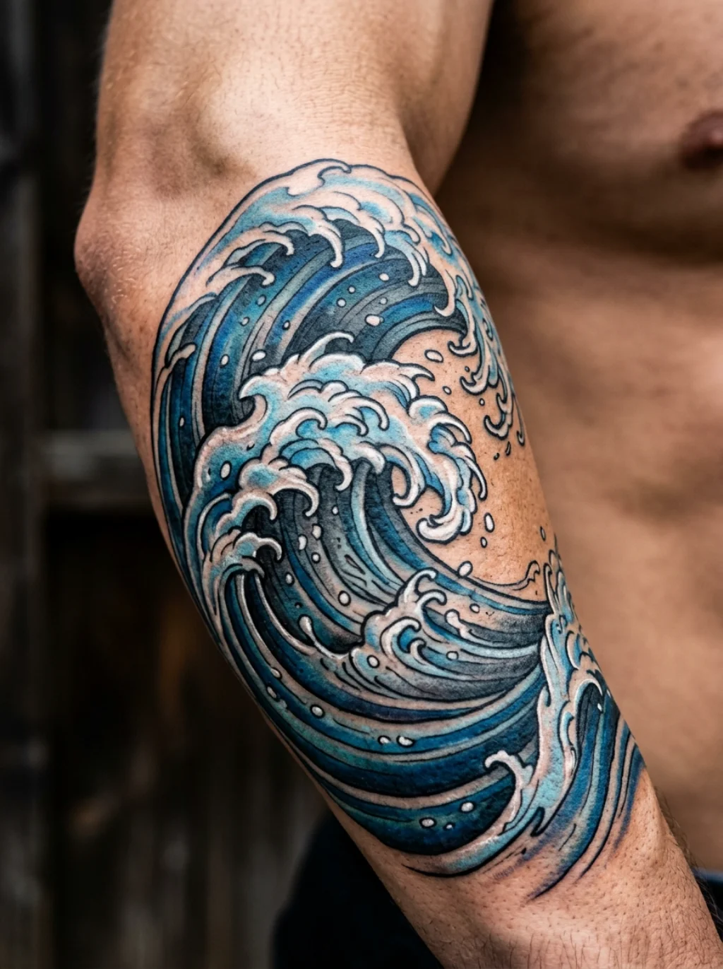 Waves That Symbolize Strength Against Life's Most Difficult Currents