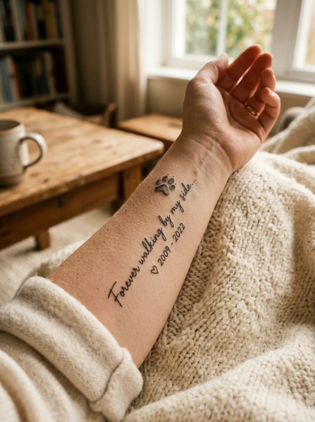 A Tribute Written in Ink Instead of Words
