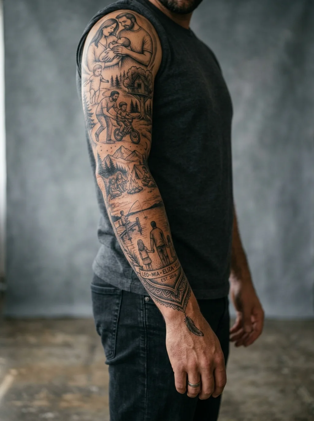 The Sleeve Concept That Turns Fatherhood Into a Full Story