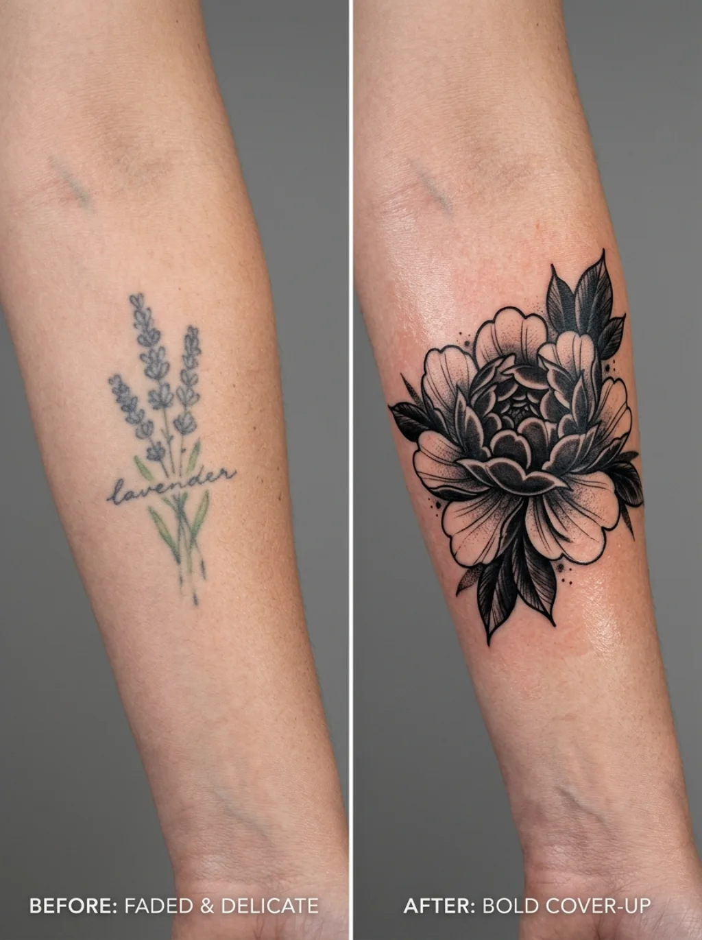 A Cover Up Strategy for Outdated or Overly Delicate Ink