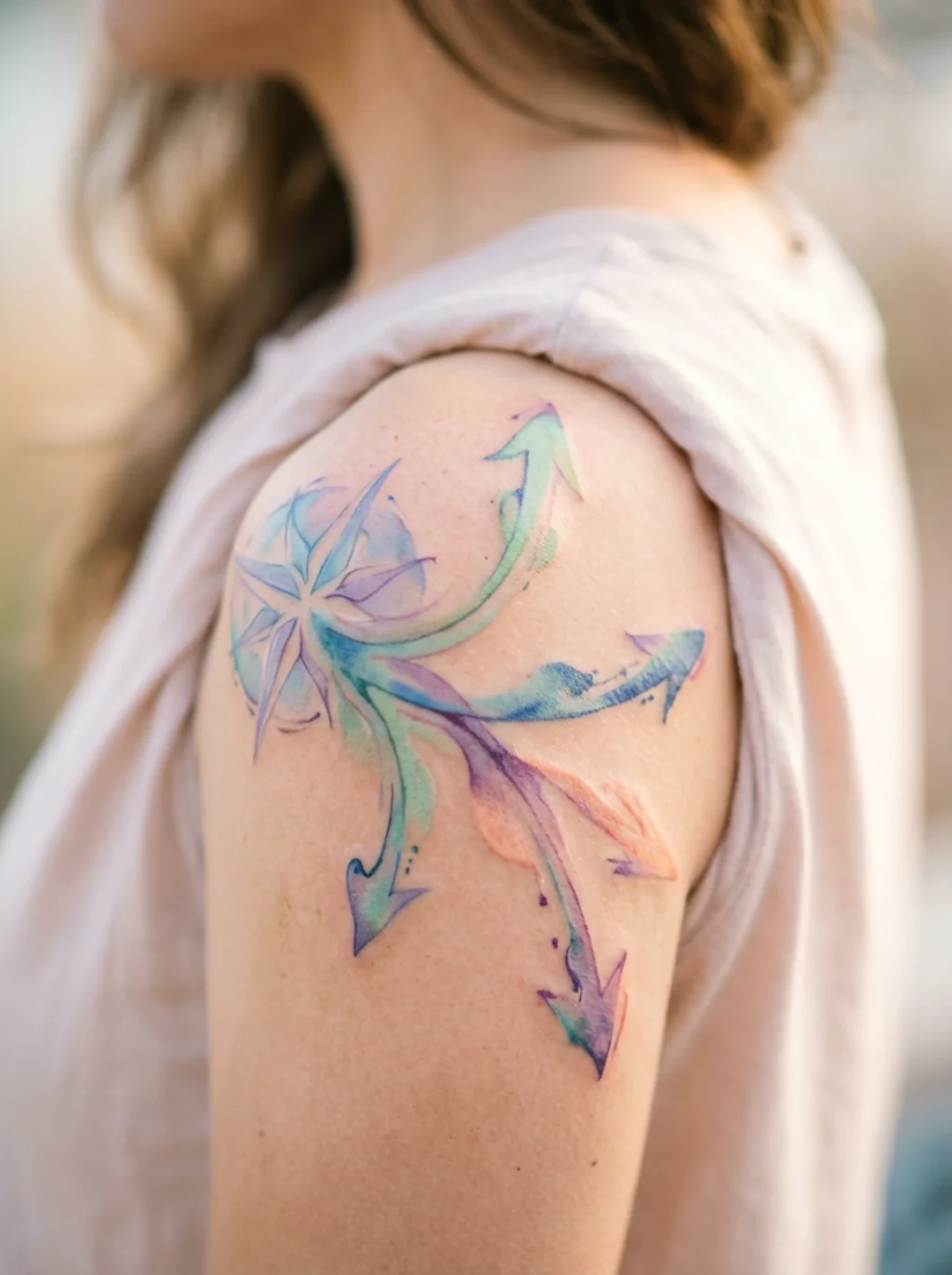Arrow Designs That Symbolize Different Paths and One Origin
