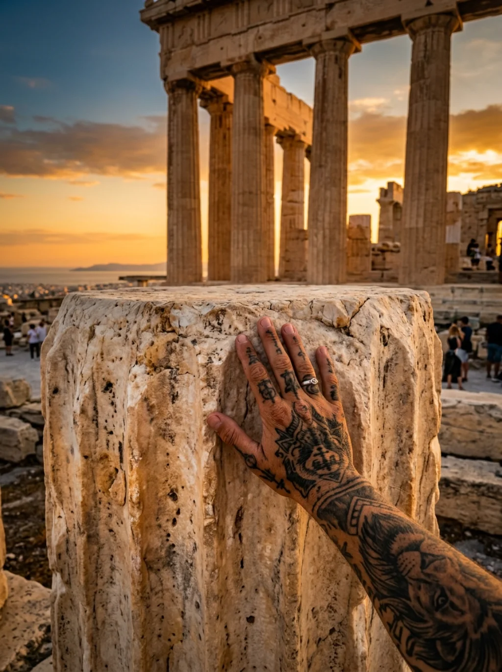 Ancient Greece Still Whispering Through Modern Tattoo Needles