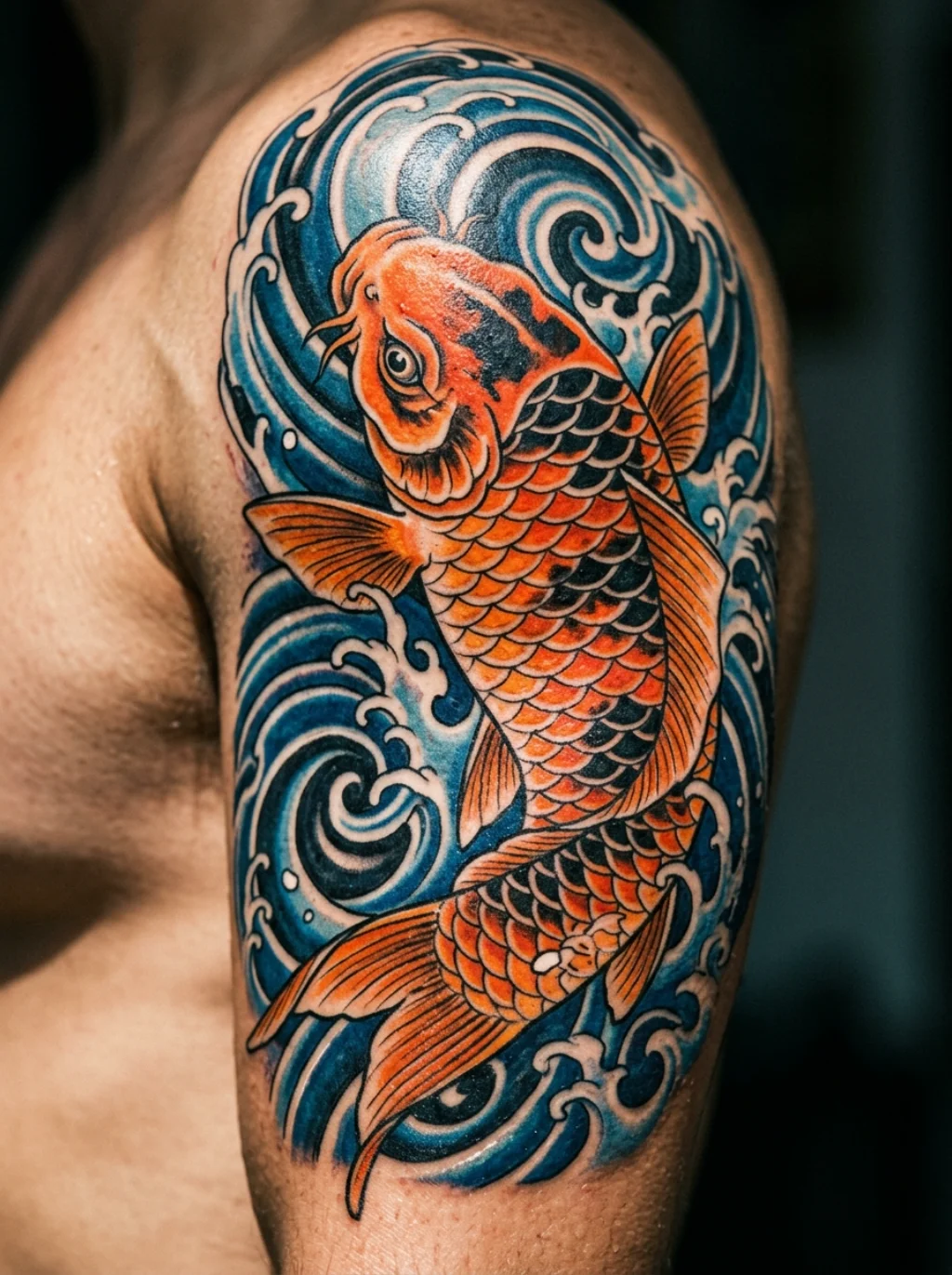 A Koi Fish Symbol That Means Far More Than Beauty Alone