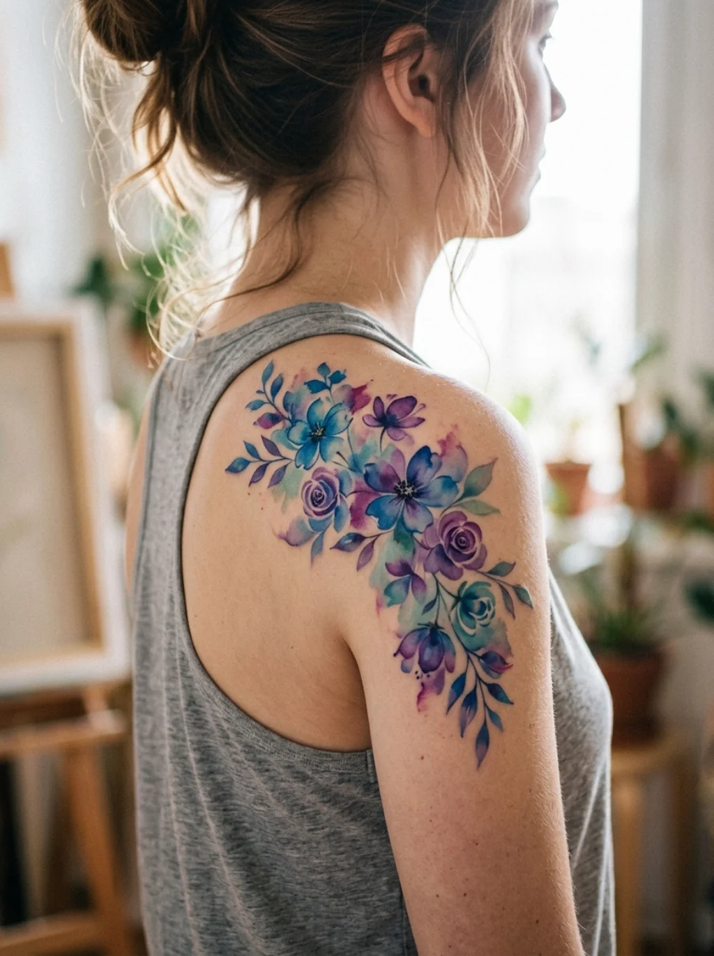 Watercolor Style Ink for Cousins Who Love Artistic Flair