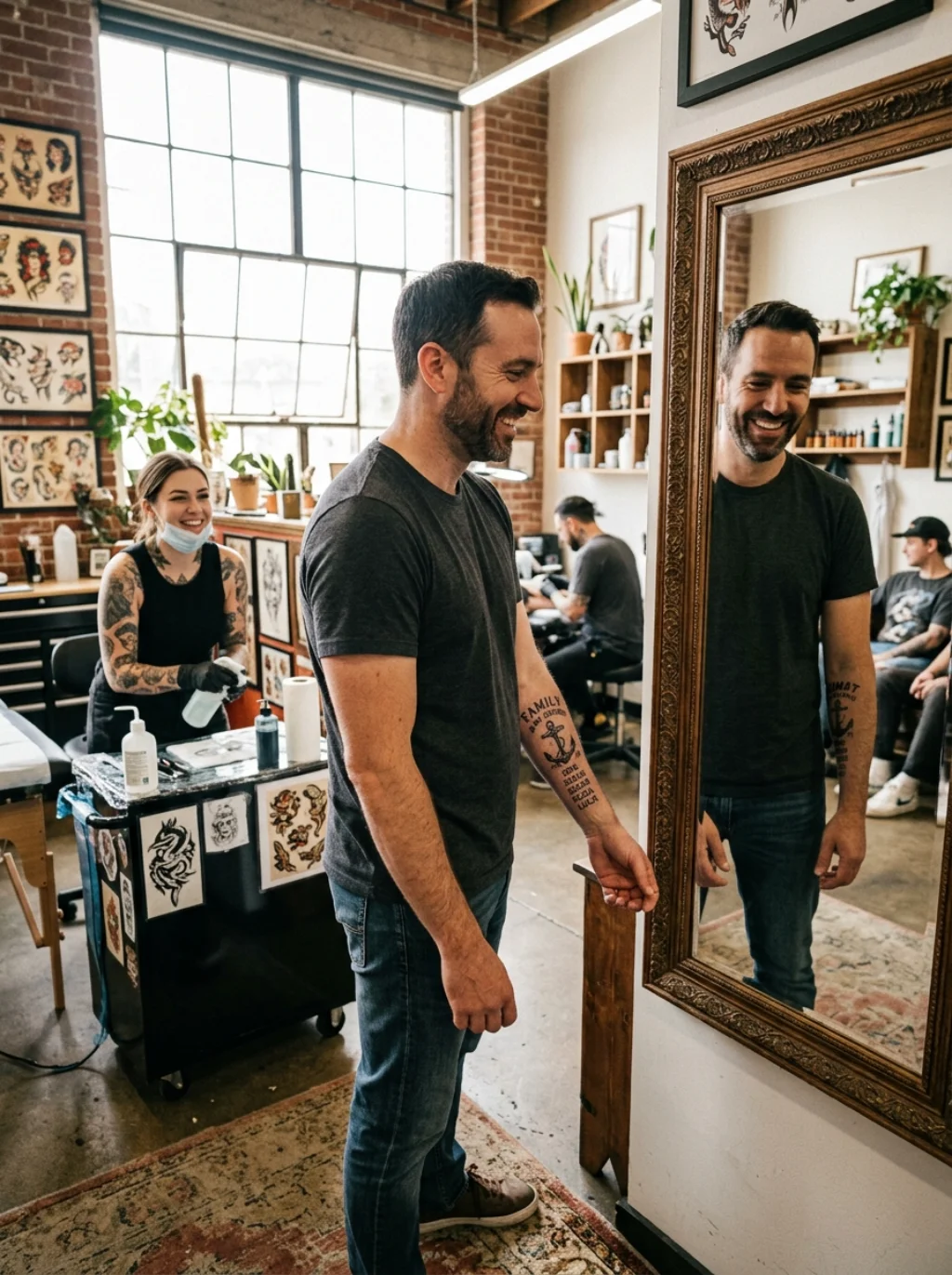 Family Tattoos for Men Inspired by Real Salon Transformations