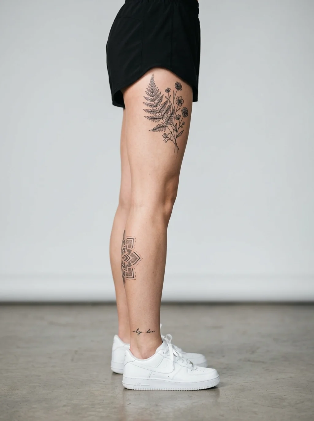 Where On Your Leg This Design Hits Hardest