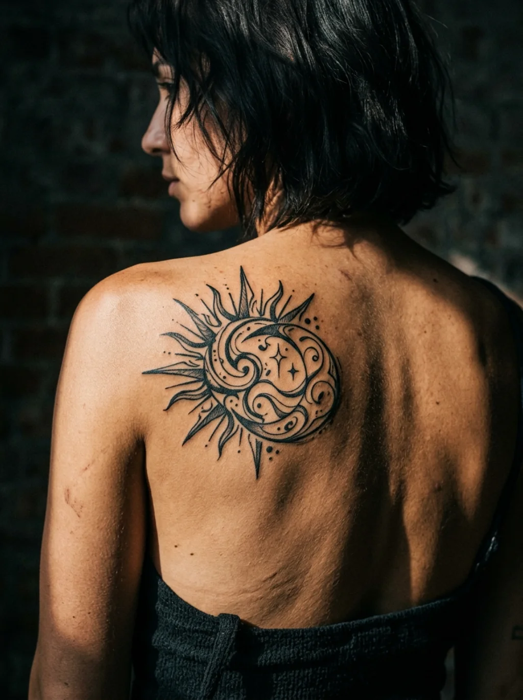 Sun and Moon Designs That Represent Two Different Souls