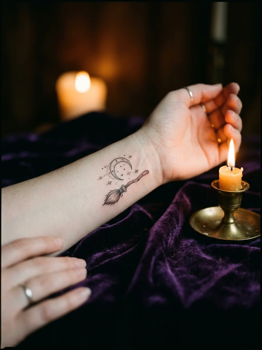 Witchy Linework That Feels Both Cozy And Mysterious