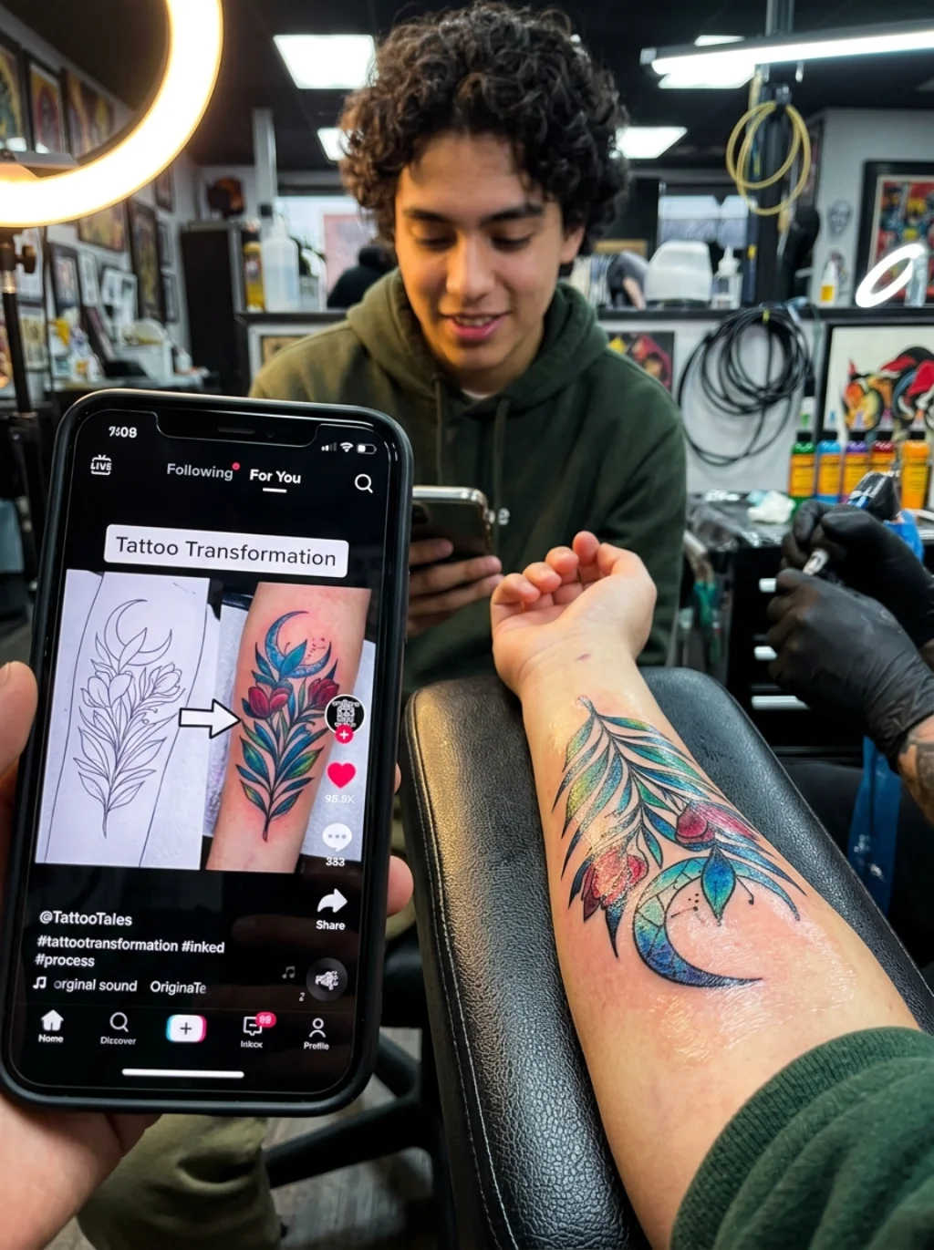 Why TikTok Turned Tattoo Culture Into This Generation's Loudest Trend