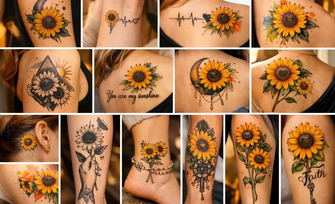 sunflower tattoo meaning