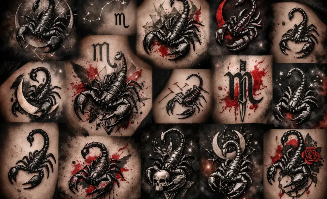Scorpio Tattoo Designs