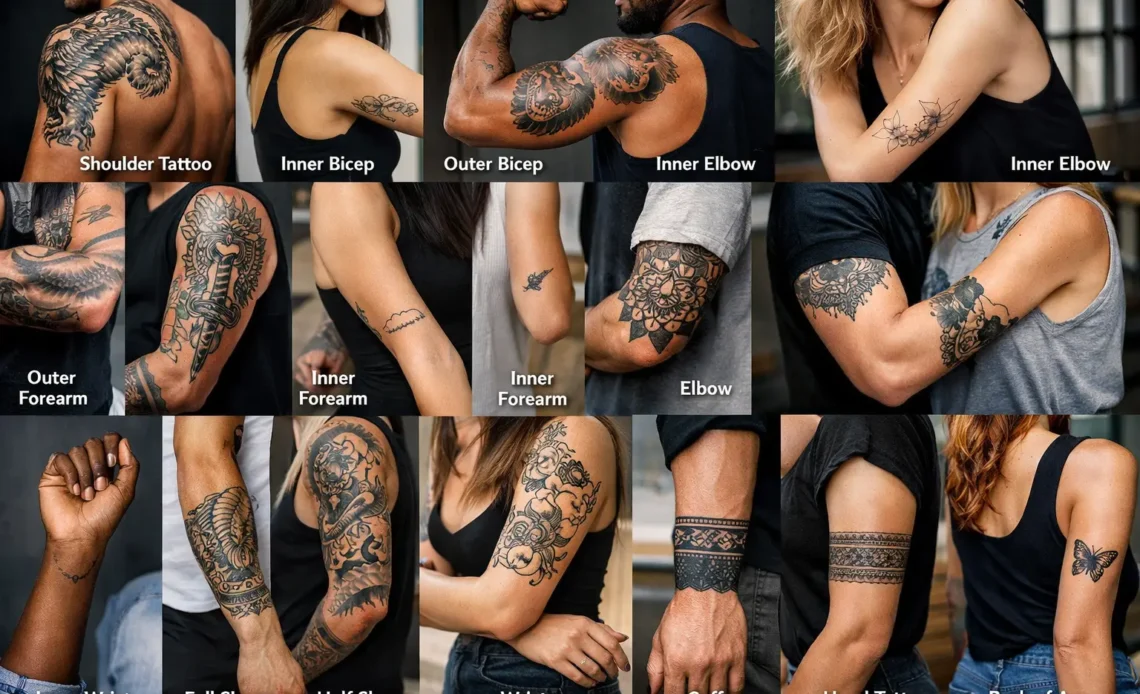 arm tattoo placement ideas