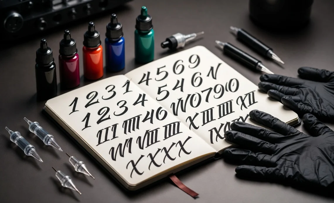 Best Number Tattoo Placement Spots: 15 Design Ideas to Try