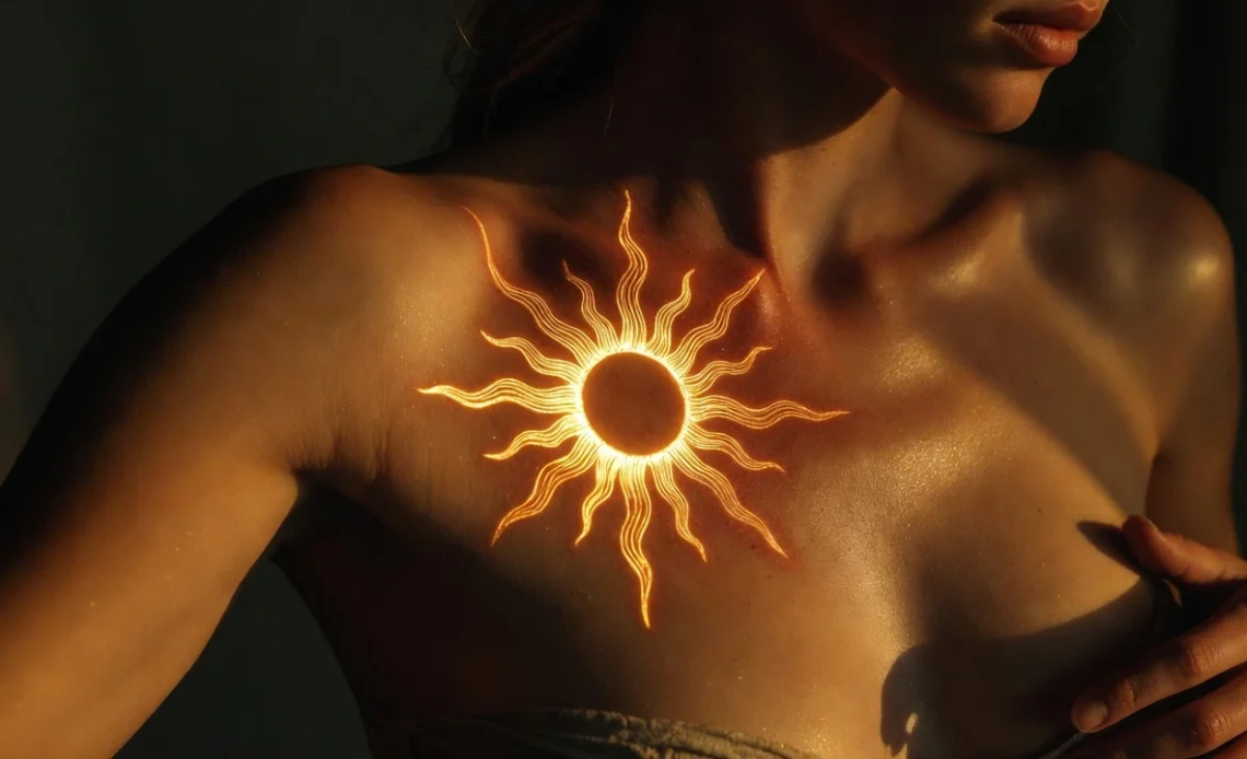 18 Powerful Sun Tattoo Placement Ideas for Bold Women