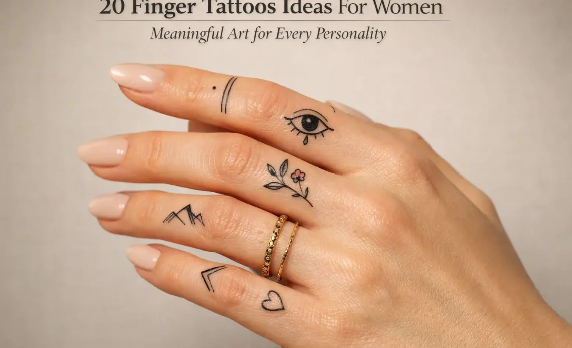 finger tattoos for women