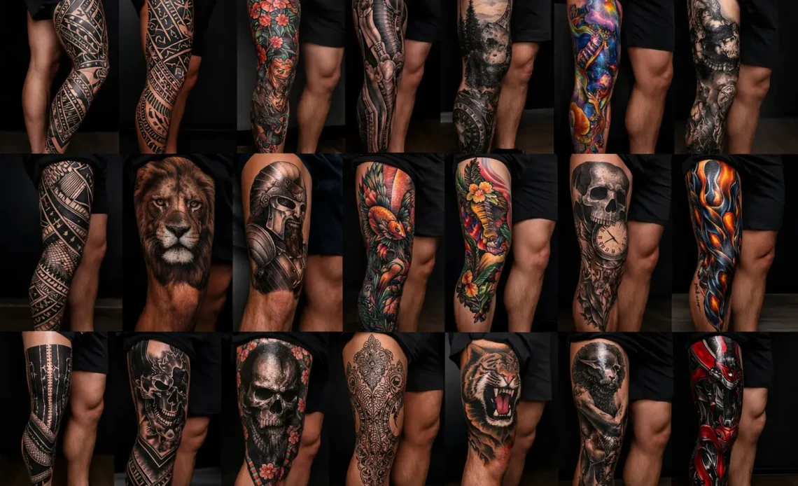 tattoo leg men