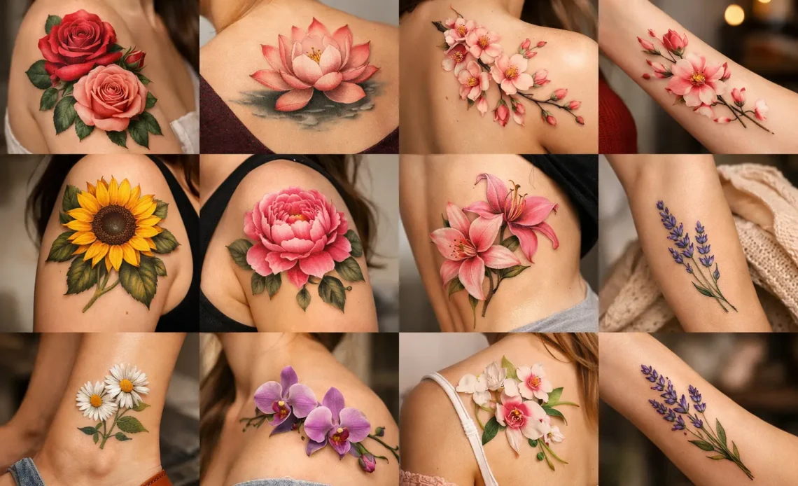 flower tattoos