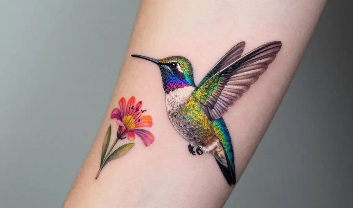 hummingbird tattoo designs