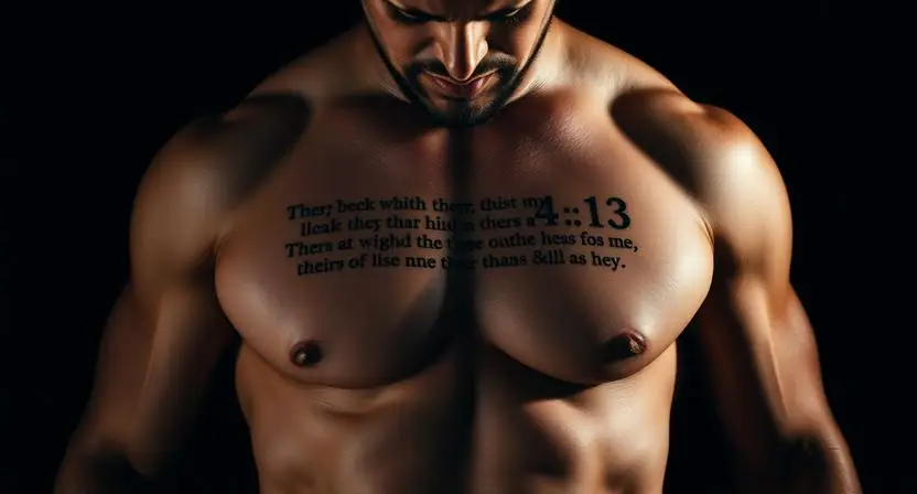 bible verse tattoo ideas for men
