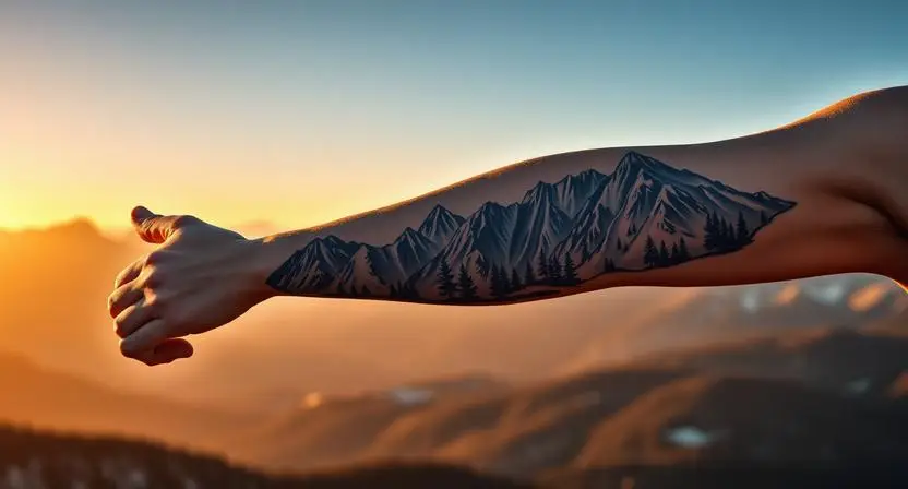 mountain tattoos
