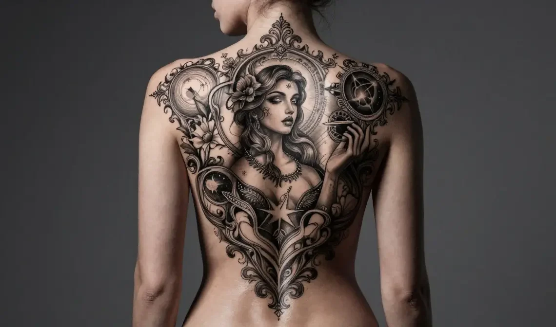 spine tattoo ideas for women